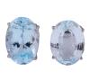 <span class='ref_item'>71 -</span> <span class="object_title">PENDIENTES EN PLATA 925 Y TOPACIOS AZULES</span>  <p><span class="technical_description">Pareja de pendientes realizados en plata de ley 925. Formados por topacios azules en talla oval engastados en garras con peso total aprox 17ct. <br/>Cierre: Presión</span><br>Peso: <span class="PESO_HCES1">9,30</span> <span class="PESOUMED_HCES1">gr.</span><br></p>