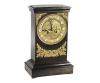 <span class='ref_item'>105 -</span> <span class="object_title">RELOJ ESTILO IMPERIO, DE BRONCE PAVONADO, 1823</span>   <p><span class="technical_description">Maquinaria París con sonería de campana a horas y medias. Firmado Pons. Se acompaña de dos llaves. Realizado en bronce pavonado. Con esfera en bronce cincelado con números árabes en óvalos de porcelana blanca. Medidas: 39 x 24 x 15 cm. <br/>Requiere revisión.</span><br></p>