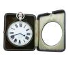 <span class='ref_item'>127 -</span> <span class="object_title">GRAN RELOJ DE REPETICIÓN DE CARROZA SUIZO, DE ACERO CROMADO, 1880</span>   <p><span class="technical_description">Sistema Remontoir. Reloj de repetición a horas y cuartos, en acero cromado. Esfera en porcelana blanca con números romanos . Secundero a las seis. Agujas en acero azulado. En su estuche original para sobremesa y anilla para colgar. Medidas esfera: 14 cm. Medidas con estuche: 22 x 17 x 15 cm. En funcionamiento. </span><br></p>