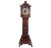 <span class='ref_item'>104 -</span> <span class="object_title">REPRODUCCIÓN DE RELOJ DE PIE DEL S.XVIII. DUVERDREY AND BLOQUEL, FRANCIA, S.XIX</span>   <p><span class="technical_description">Reloj en miniatura de la marca Duverdrey and Bloquel, siguiendo el modelo de los relojes de pie. Realizado en madera de nogal tallada y cuerpo central y esfera en metal dorado y plateado, ricamente decorado. Esfera con número romanos y fase lunar en parte superior. <br/>La maquinaria necesita limpieza. Sin llave.</span><br><span class="ALTO_HCES1">49 </span><span class="ALTOUMED_HCES1">cm.</span>x<span class="ANCHO_HCES1">10 </span><span class="ANCHOUMED_HCES1">cm.</span>x<span class="GRUESO_HCES1">15 </span><span class="GRUESOUMED_HCES1">cm.</span></p>