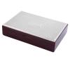 <span class='ref_item'>29 -</span> <span class="object_title">CAJA EN PLATA 925 CON CONTRASTES </span>  <p><span class="technical_description">Cuerpo en madera con parte superior en plata. Decorado con motivos circulares y forma rectangular central. <br/>Con caja.<br/>Medidas: 21x13,5x5cm</span><br>Peso: <span class="PESO_HCES1">604</span> <span class="PESOUMED_HCES1">gr.</span><br></p>