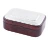 <span class='ref_item'>20 -</span> <span class="object_title">CAJA EN PLATA 925 CON CONTRASTES </span>  <p><span class="technical_description">Cuerpo en madera con parte superior en plata. Decorado con motivos en forma de cadena. <br/>Con caja.<br/>Medidas: 14x9x5cm</span><br>Peso: <span class="PESO_HCES1">297</span> <span class="PESOUMED_HCES1">gr.</span><br></p>