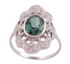 <span class='ref_item'>171 -</span> <span class="object_title">SORTIJA EN ORO 18KT, TURMALINA VERDE Y DIAMANTES</span>  <p><span class="technical_description">Sortija realizada en oro de 18kt. Turmalina verde central en talla oval con peso aprox 1.90ct y diamantes en talla brillante con peso total aprox 0.20ct<br/>Medida Sortija: 12<br/>RefC 4730</span><br>Peso: <span class="PESO_HCES1">4,50</span> <span class="PESOUMED_HCES1">gr.</span><br></p>