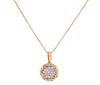 <span class='ref_item'>236 -</span> <span class="object_title">COLGANTE Y CADENA EN PLATA 925 CHAPADA EN ORO CON PIEDRAS BLANCAS</span>  <p><span class="technical_description">Colgante y cadena realizados en plata de ley 925 chapada en oro. El colgante redondo cuajado de piedras blancas y con sobrebisel movil. Cadena veneciana<br/>Cierre: Reasa<br/>Longitud de la cadena: 40cm (+5cm de alargador)<br/>RefC 2611</span><br>Peso: <span class="PESO_HCES1">3,90</span> <span class="PESOUMED_HCES1">gr.</span><br></p>