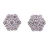 <span class='ref_item'>181 -</span> <span class="object_title">PENDIENTES EN PLATA DE LEY 925 Y MOISSANITAS</span>  <p><span class="technical_description">Pareja de pendientes realizados en plata de ley 925 con contraste. Forma de roseta cuajada de moissanitas con peso total aprox 0.40ct.<br/>Cierre: Presión</span><br>Peso: <span class="PESO_HCES1">1,90</span> <span class="PESOUMED_HCES1">gr.</span><br></p>