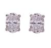 <span class='ref_item'>123 -</span> <span class="object_title">DORMILONAS EN PLATA DE LEY 925 Y MOISSANITAS</span>  <p><span class="technical_description">Pareja de pendientes dormilonas realizados en plata de ley 925 con contraste. Formados por moissanitas en talla oval, engastadas en garras con peso total aprox 1ct<br/>Cierre: Presión</span><br>Peso: <span class="PESO_HCES1">1,20</span> <span class="PESOUMED_HCES1">gr.</span><br></p>