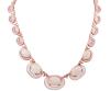 <span class='ref_item'>96 -</span> <span class="object_title">COLLAR EN PLATA 925 CHAPADA EN ORO ROSA, ÓPALOS GILSON Y CIRCONITAS</span>  <p><span class="technical_description">Collar realizado en plata de ley 925 chapada en oro rosa. Compuesto por ópalos blancos Gilson en cabujón oval y carriles de circonitas. <br/>Cierre: Mosquetón<br/>Longitud: 45cm (+5cm con alargador)<br/>RefC GE 3195</span><br>Peso: <span class="PESO_HCES1">63,50</span> <span class="PESOUMED_HCES1">gr.</span><br></p>