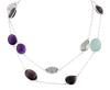 <span class='ref_item'>27 -</span> <span class="object_title">COLLAR EN PLATA 925, CUARZOS VERDES, AHUMADOS, AMATISTAS, CITRINO Y PRASIOLITAS</span>  <p><span class="technical_description">Collar largo realizado en plata de ley 925. Formado por tallas ovales, redondas y perilla de cuarzos verdes, ahumados, citrino, amatistas y prasiolitas, unidos por tramos de cadena barbada<br/>Longitud: 90cm<br/>RefC 3377</span><br>Peso: <span class="PESO_HCES1">37,70</span> <span class="PESOUMED_HCES1">gr.</span><br></p>
