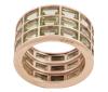 <span class='ref_item'>185 -</span> <span class="object_title">SORTIJA EN ORO 9KT Y PERIDOTOS</span>  <p><span class="technical_description">Sortija ancha realizada en oro 9kt. Formada por tres bandas de peridotos en talla rectangular con peso total aprox 2.50ct<br/>Medida Sortija: 12<br/>RefC GE-3488</span><br>Peso: <span class="PESO_HCES1">10,50</span> <span class="PESOUMED_HCES1">gr.</span><br></p>