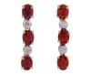<span class='ref_item'>265 -</span> <span class="object_title">PENDIENTES EN ORO BICOLOR 18KT, ESPESARTINAS Y DIAMANTES</span>  <p><span class="technical_description">Pendientes largos con movimiento realizados en oro bicolor de 18kt. Formados por granates espesartina en talla oval con peso total aprox 2.90ct y diamantes en talla brillante con peso total aprox 0.80ct<br/>Cierre: Presión<br/>Longitud: 3cm<br/>RefC GE 4702</span><br>Peso: <span class="PESO_HCES1">7,30</span> <span class="PESOUMED_HCES1">gr.</span><br></p>