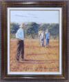 <span class='ref_item'>69 -</span> <span class="object_title">"COLECCIÓN CAMPESTRE VIII"</span>   <p><span class="technique_material">Óleo sobre lienzo</span><br><span class="technical_description">Representa una escena protagonizada por dos hombres y un burro en mitad de un campo arado y olivos de fondo.<br/>Firmado Moretti en esquina inferior izquierda.<br/>Enmarcado en madera tallada.<br/>Medidas con marco: 107x91cm</span><br></p>