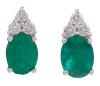 <span class='ref_item'>91 -</span> <span class="object_title">PENDIENTES EN ORO 18KT, ESMERALDAS Y DIAMANTES</span>  <p><span class="technical_description">Pareja de pendientes realizados en oro de 18kt. Formados por esmeraldas en talla oval con peso total aprox 0.60ct y diamantes en talla brillante con peso total aprox 0.10ct<br/>Cierre: Presión con silicona<br/>RefC 801221363</span><br>Peso: <span class="PESO_HCES1">0,90</span> <span class="PESOUMED_HCES1">gr.</span><br></p>