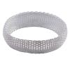 <span class='ref_item'>136 -</span> <span class="object_title">PULSERA DE MALLA EN METAL CHAPADO EN PLATA</span>  <p><span class="technical_description">Pulsera realizada en metal chapado en plata con diseño de malla<br/>Medidas: 7 x 2cm</span><br>Peso: <span class="PESO_HCES1">35,50</span> <span class="PESOUMED_HCES1">gr.</span><br></p>