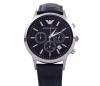 <span class='ref_item'>90 -</span> <span class="object_title">RELOJ EMPORIO ARMANI EN ACERO. CUARZO</span>  <p><span class="technical_description">Reloj Emporio Armani, modelo AR 2447 realizado en acero. Movimiento de cuarzo. Caja de 44mm, índices básicos, indicadores de cronógrafo a las 3, 6 y 9 y calendario a las 5. Correa de piel en negro. Resiste al agua 50 metros. Nº 111710. Con caja original e instrucciones. En estado de marcha</span><br>Peso: <span class="PESO_HCES1">57,60</span> <span class="PESOUMED_HCES1">gr.</span><br></p>