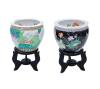 <span class='ref_item'>255 -</span> <span class="object_title">PAREJA DE MACETEROS CHINOS</span>   <p><span class="technical_description"> En porcelana policromada. Con motivos animales y florales. Sobre bases de madera.<br/>Medidas con base: 56x37cm</span><br></p>