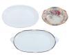 <span class='ref_item'>185 -</span> <span class="object_title">LOTE DE TRES BANDEJAS DE SERVIR EN PORCELANA POLICROMADA</span>   <p><span class="technical_description">De distintos tamaños. Una con sello "CAPEANS". <br/>Medida grande: 46x27cm<br/>Medidas mediana: 39x29cm<br/>Medidas: 24x24cm</span><br></p>