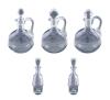 <span class='ref_item'>175 -</span> <span class="object_title">LOTE DE 5 JARRITAS DE SOBREMESA EN VIDRIO TALLADO </span>   <p><span class="technical_description">Con tapas de cristal. De distintos tamaños. </span><br></p>
