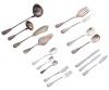 <span class='ref_item'>205 -</span> <span class="object_title">CUBERTERÍA EN ACERO INOXIDABLE, MARCA SOLINGEN </span>   <p><span class="technical_description">Compuesta por: 3 cucharas de postre, 8 cucharillas café, 1 cucharilla concha, 12 cuchillos, 12 cuchillos postre, 12 paletas pescado, 12 cucharas, 14 tenedores, 11 tenedores pescado, 1 cazo, 1 tenedor grande para servir pescado, 1 paleta para servir pescado, 1 salsera, 1 paleta tarta, 3 cucharas de servir, 1 tenedor trinchar, 1 tenedor ensalada, 1 pinza de azucarillo.<br/>Marca Solingen<br/>Peso total: 5300gr</span><br></p>