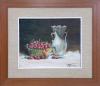 <span class='ref_item'>75 -</span> <span class="object_title">"BODEGÓN CON CEREZAS"</span>   <p><span class="technique_material">Óleo sobre tablex</span><br><span class="technical_description">Muestra un cuenco de cerezas junto a una jarra en porcelana<br/>Firmado Toni en la esquina inferior derecha. <br/>Enmarcado en madera y paspartú.<br/>Medidas: 56 x 64cm con marco</span><br></p>