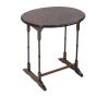 <span class='ref_item'>215 -</span> <span class="object_title">MESILLA OVALADA EN MADERA DE NOGAL</span>   <p><span class="technical_description">Realizada en madera de nogal con tabla superior en forma ovalada. <br/>Medidas: 60x60x43cm</span><br></p>