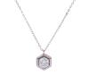 <span class='ref_item'>69 -</span> <span class="object_title">COLGANTE Y CADENA EN PLATA 925 Y MOISSANITA</span>  <p><span class="technical_description">Colgante y cadena realizados en plata de ley 925. El colgante con forma hexagonal y en el centro una moissanita en talla brillante con peso aprox 1ct. Cadena barbada con cierre de reasa<br/>Longitud de la cadena: 45cm</span><br>Peso: <span class="PESO_HCES1">1,70</span> <span class="PESOUMED_HCES1">gr.</span><br></p>