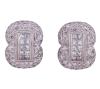 <span class='ref_item'>145 -</span> <span class="object_title">PENDIENTES EN ORO 18KT Y DIAMANTES</span>  <p><span class="technical_description">Pareja de pendientes realizados en oro de 18kt. Adornados por bandas centrales de diamantes en talla princesa y alrededor cuajado de diamantes en talla brillante, todos con peso total aprox 1.85ct<br/>Cierre: Presión<br/>RefC 8636</span><br>Peso: <span class="PESO_HCES1">8,60</span> <span class="PESOUMED_HCES1">gr.</span><br></p>