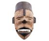 <span class='ref_item'>185 -</span> <span class="object_title">MÁSCARA AFRICANA ARTICULADA</span>   <p><span class="technique_material">Madera policromada</span><br><span class="technical_description">Máscara africana realizada en madera tallada y policromada compuesta por dos partes, ambas articuladas. <br/>Medidas: 27x20cm</span><br></p>