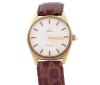 <span class='ref_item'>156 -</span> <span class="object_title">RELOJ OMEGA CHAPADO EN ORO. CUERDA MANUAL</span>   <p><span class="technical_description">Reloj Omega de caballero chapado en oro. Movimiento de cuerda manual. Caja de 34mm con índices básicos. Correa en piel. En estado de marcha. </span><br></p>