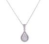 <span class='ref_item'>177 -</span> <span class="object_title">COLGANTE Y CADENA EN PLATA 925 Y MOISSANITAS</span>  <p><span class="technical_description">Colgante y cadena realizados en plata de ley 925. El colgante con forma de gota de lluvia con moissanita central en talla brillante con peso aprox 2ct y orla y asa adornadas con pequeña moissanitas. Cadena barbada con cierre mosquetón<br/>Longitud de la cadena: 44cm (+6cm con alargador)</span><br>Peso: <span class="PESO_HCES1">3,10</span> <span class="PESOUMED_HCES1">gr.</span><br></p>