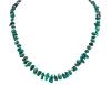<span class='ref_item'>48 -</span> <span class="object_title">COLLAR DE MALAQUITA Y ORO BAJO</span>  <p><span class="technical_description">Collar realizado con cuentas de malaquita alternadas con bolitas de oro bajo<br/>Cierre: Reasa<br/>Longitud: 45cm</span><br>Peso: <span class="PESO_HCES1">36,20</span> <span class="PESOUMED_HCES1">gr.</span><br></p>