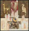 <span class='ref_item'>80 -</span> <span class="object_title">"AROMA OCRE" (1989)</span>   <p><span class="author">JOSÉ LERMA (Toledo, 1945)</span> <br><span class="technique_material">Técnica mixta sobre tabla</span><br><span class="technical_description">Técnica mixta compuesta por hilos de colores y telas encolado sobre tabla. Muestra una composición por rectángulos decorados por figuras en distintos colores.<br/>Firmado y fechado por el autor en el ángulo inferior izquierdo. Al dorso, firmado, titulado y fechado.<br/>Enmarcado en madera negra.<br/>Medidas tabla: 130x122cm<br/>Medidas marco: 133x125cm</span><br></p>