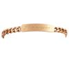 <span class='ref_item'>56 -</span> <span class="object_title">ESCLAVA EN ORO 18KT</span>  <p><span class="technical_description">Pulsera esclava realizada en oro de 18kt. Placa central con la inscripción "Francisco" y por detrás "Mamá 29-1-71" Gpo A Rh+". Cadena cubana<br/>Cierre: Caja con lengüeta y cadenita de seguridad</span><br>Peso: <span class="PESO_HCES1">34,20</span> <span class="PESOUMED_HCES1">gr.</span><br></p>