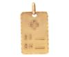 <span class='ref_item'>196 -</span> <span class="object_title">PLACA MÉDICA EN ORO 18KT</span>  <p><span class="technical_description">Placa médica en forma de colgante realizado en oro de 18kt. Con las inscripciones médicas. Con reasa<br/>Medidas: 2,5 x 1,6cm</span><br>Peso: <span class="PESO_HCES1">3,10</span> <span class="PESOUMED_HCES1">gr.</span><br></p>