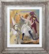 <span class='ref_item'>75 -</span> <span class="object_title">"CARNAVAL" (S. XX)</span>   <p><span class="author">RICARDO SERNY SUMMERS (Cádiz, 1908 - Madrid, 1995)</span> <br><span class="technique_material">Óleo sobre lienzo</span><br><span class="technical_description">Muestra una serie de figuras disfrazadas de diferentes personajes de circo, celebrando el Carnaval en un exterior urbano.<br/>Firmado por el autor en la esquina inferior derecha.<br/>Enmarcado en madera plateada. <br/>Medidas marco: 70x61,5cm</span><br></p>