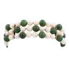 <span class='ref_item'>66 -</span> <span class="object_title">PULSERA DE PERLAS CULTIVADAS Y JADE CON BROCHE EN ORO 9KT</span>  <p><span class="technical_description">Pulsera formada por 3 hilos de perlas de cultivadas calibradas aprox en 6mm y cuentas esféricas de jade calibradas aprox en 8mm. Broche en oro de 9kt tipo pasador<br/>Longitud: 17cm</span><br>Peso: <span class="PESO_HCES1">39,60</span> <span class="PESOUMED_HCES1">gr.</span><br></p>