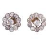 <span class='ref_item'>13 -</span> <span class="object_title">PENDIENTES EN ORO 14KT Y DIAMANTES</span>  <p><span class="technical_description">Pareja de pendientes realizados en oro de 14kt. Diseño de roseta de diamantes en talla roca sobre vistas en blanco con peso total aprox 4ct<br/>Cierre: Omega y presión</span><br>Peso: <span class="PESO_HCES1">5,50</span> <span class="PESOUMED_HCES1">gr.</span><br></p>