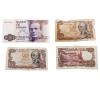 <span class='ref_item'>248 -</span> <span class="object_title">BILLETES DE PESETAS </span>  <p><span class="technical_description">Lote formado por un billete de 5000 pesetas de 1979 y tres billetes de 100 pesetas de 1970, uno de ellos con ligeras roturas</span><br></p>