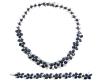 <span class='ref_item'>68 -</span> <span class="object_title">JUEGO GARGANTILLA Y PULSERA EN ORO DE 18KT CON ZAFIROS Y DIAMANTES</span>  <p><span class="technical_description">- Gargantilla formada por setenta y un zafiros en talla oval con peso total aproximado: 52.0 ct., decorados por diamantes talla brillante engastados en garras. Peso brillantes total aproximado: 12.60 ct. <br/>Sistema de cierre caja con lengüeta y cadenilla de seguridad. <br/>Peso total gargantilla: 75.30 gr.<br/>- Pulsera formada por cuarenta zafiros talla oval con peso total aprox 43.7ct. Decorados en la parte central y extremos por diamantes talla brillante. Peso total aprox brillantes: 5ct. <br/>Sistema de cierre caja con lengüeta<br/>Peso total pulsera: 37.90 gr.<br/>Peso total juego: 113,2gr</span><br></p>