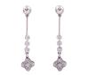 <span class='ref_item'>22 -</span> <span class="object_title">PENDIENTES EN ORO 18KT Y DIAMANTES</span>  <p><span class="technical_description">Pareja de pendientes realizados en oro 18kt formado por dos cuerpos, el inferior en forma de estrella decorado con diamantes en talla brillante con peso total aprox 0.12ct<br/>Cierre: Presión</span><br>Peso: <span class="PESO_HCES1">3</span> <span class="PESOUMED_HCES1">gr.</span><br></p>