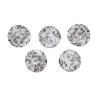 <span class='ref_item'>147 -</span> <span class="object_title">LOTE DE 5 DIAMANTES EN TALLA BRILLANTE</span>  <p><span class="technical_description">Lote formado por cinco diamantes en talla brillante. Color D-F. Pureza: SI1.<br/>Tamaño: 3,40mm a 3,55mm.<br/>Peso total diamantes: 0,91ct.<br/>Acompaña etiqueta del laboratorio gemológico MLLOPIS nº 442-16-pp-2289-04, con fecha: 29-6-04.</span><br></p>