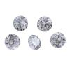 <span class='ref_item'>112 -</span> <span class="object_title">LOTE DE 5 DIAMANTES EN TALLA BRILLANTE</span>  <p><span class="technical_description">Lote formado por cinco diamantes en talla brillante. Color D-F. Pureza: SI.<br/>Tamaño: 3,40mm.<br/>Peso total diamantes: 0,797ct.<br/>Acompaña etiqueta del laboratorio gemológico MLLOPIS nº 442-16-PP-5914-10, con fecha: 9-6-2010</span><br></p>