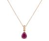 <span class='ref_item'>19 -</span> <span class="object_title">COLGANTE Y CADENA EN ORO 18KT CON RUBÍ</span>  <p><span class="technical_description">Colgante y cadena realizados en oro de 18kt. El colgante con un rubí en talla perilla con peso aprox 1.25ct. Cadena barbada con cierre de reasa.<br/>Longitud de la cadena: 40cm</span><br>Peso: <span class="PESO_HCES1">1,80</span> <span class="PESOUMED_HCES1">gr.</span><br></p>