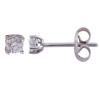 <span class='ref_item'>85 -</span> <span class="object_title">DORMILONAS EN ORO 18KT Y DIAMANTES</span>  <p><span class="description">Pareja de pendientes dormilonas realizados en oro de 18kt. Adornados con diamantes en talla brillante con un peso total aprox de 0.20ct (0.10ct cada uno)<br>Cierre: Presión<br>Peso: 0,80 gr.</span></p>