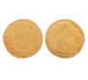 <span class='ref_item'>200 -</span> <span class="object_title">MONEDA DE 8 ESCUDOS ESPAÑOLES DE 1809 EN ORO 22KT</span>  <p><span class="technical_description">Moneda de 8 escudos realizada en oro de 22kt. De 1809 con la efigie de Fernando VII y el escudo de armas real de la corona española.<br/>Diámetro: 36mm</span><br>Peso: <span class="PESO_HCES1">27</span> <span class="PESOUMED_HCES1">gr.</span><br></p>