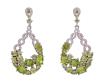<span class='ref_item'>83 -</span> <span class="object_title">PENDIENTES EN PLATA DE LEY, PERIDOTOS Y TOPACIOS BLANCOS</span>  <p><span class="technical_description">Pendientes largos con movimiento realizados en plata de ley. Adornados por peridotos en talla oval y redonda junto a pequeños topacios blancos<br/>Cierre: Omega<br/>Longitud: 4,5cm<br/>Ref 11412</span><br>Peso: <span class="PESO_HCES1">10,10</span> <span class="PESOUMED_HCES1">gr.</span><br></p>