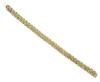 <span class='ref_item'>104 -</span> <span class="object_title">PULSERA EN PLATA DE LEY BAÑADA EN ORO, PERIDOTOS Y ZAFIROS BLANCOS</span>  <p><span class="technical_description">Pulsera realizada en plata de ley bañada en oro. Compuesta por peridotos en talla rectangular con peso total aprox (20ct) y zafiros blancos en talla redonda con peso total aprox (0.30ct)<br/>Cierre: Caja con lengüeta en oro de 9kt<br/>Longitud: 19cm<br/>Ref 15161</span><br>Peso: <span class="PESO_HCES1">26,60</span> <span class="PESOUMED_HCES1">gr.</span><br></p>