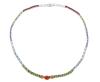 <span class='ref_item'>119 -</span> <span class="object_title">COLLAR EN PLATA DE LEY 925 Y PIEDRAS MULTICOLOR</span>  <p><span class="technical_description">Collar realizado en plata de ley 925. Formado por piedras multicolor en cabujón oval situados en degradé. La piedra central es un cuarzo citrino en talla oval.<br/>Cierre: caja con lengüeta y ocho de seguridad.<br/>Longitud: 44 cm.<br/>Ref: 16348<br/>Peso: 33 gr<br/> </span><br></p>