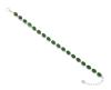 <span class='ref_item'>199 -</span> <span class="object_title">PULSERA EN PLATA DE LEY  925 Y  CROMIDIOPSIDOS</span>  <p><span class="technical_description">Pulsera realizada en plata de ley 925 con cromodiopsidos en talla oval. Cierre tipo mosquetón.<br/>Longitud: 17.5 cm. (+3.5cm alargador)<br/>Ref: 16539<br/> </span><br>Peso: <span class="PESO_HCES1">9,7</span> <span class="PESOUMED_HCES1">gr.</span><br></p>