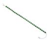 <span class='ref_item'>94 -</span> <span class="object_title">PULSERA EN PLATA DE LEY  925 Y CROMODIOPSIDOS</span>  <p><span class="technical_description">Pulsera realizada en plata de ley  925. Con 27 cromodiopsidos en talla redonda. Cierre tipo mosquetón.<br/>Longitud: 17 cm. (+3cm alargador)<br/>Ref: 16554<br/> </span><br>Peso: <span class="PESO_HCES1">11,4</span> <span class="PESOUMED_HCES1">gr.</span><br></p>