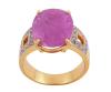 <span class='ref_item'>52 -</span> <span class="object_title">SORTIJA EN ORO DE 18KT, RUBÍ DE BIRMANIA Y DIAMANTES</span>  <p><span class="technical_description">Sortija realizada en oro de 18kt. Con un rubí de Birmania en talla oval con un peso total aprox (7.20ct) y diamantes en talla brillante con un peso total aprox (0.42ct).<br/>Medida Sortija: 14<br/>Ref: 16661</span><br>Peso: <span class="PESO_HCES1">8</span> <span class="PESOUMED_HCES1">gr.</span><br></p>